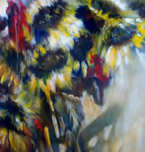 Marilyn Whalen, Glory, acrylic on canvas, 24x36, 2010