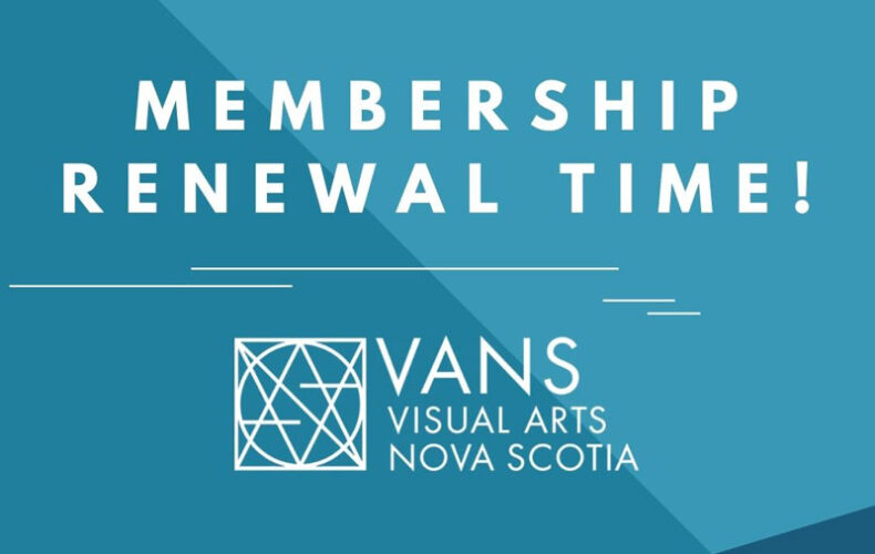 Blue square with darker blue geometric shapes in the background with the works Membership Renewal Time in white in the middle with the VANS logo underneath.