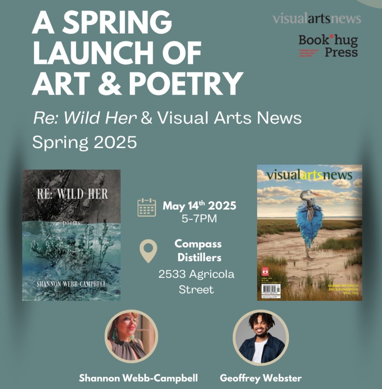 A spring launch of art and poetry - Visual Arts Nova Scotia