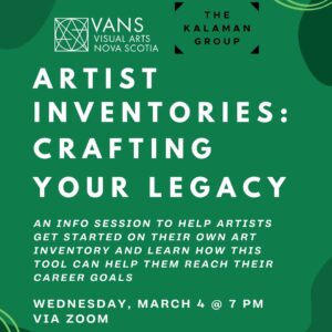 Artist Inventories: Crafting Your Legacy